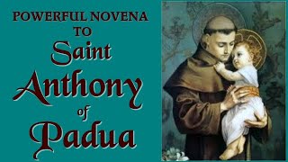 POWERFUL NOVENA TO ST ANTHONY OF PADUA [upl. by Ailin]